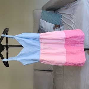 Tri-Color Summer Dress